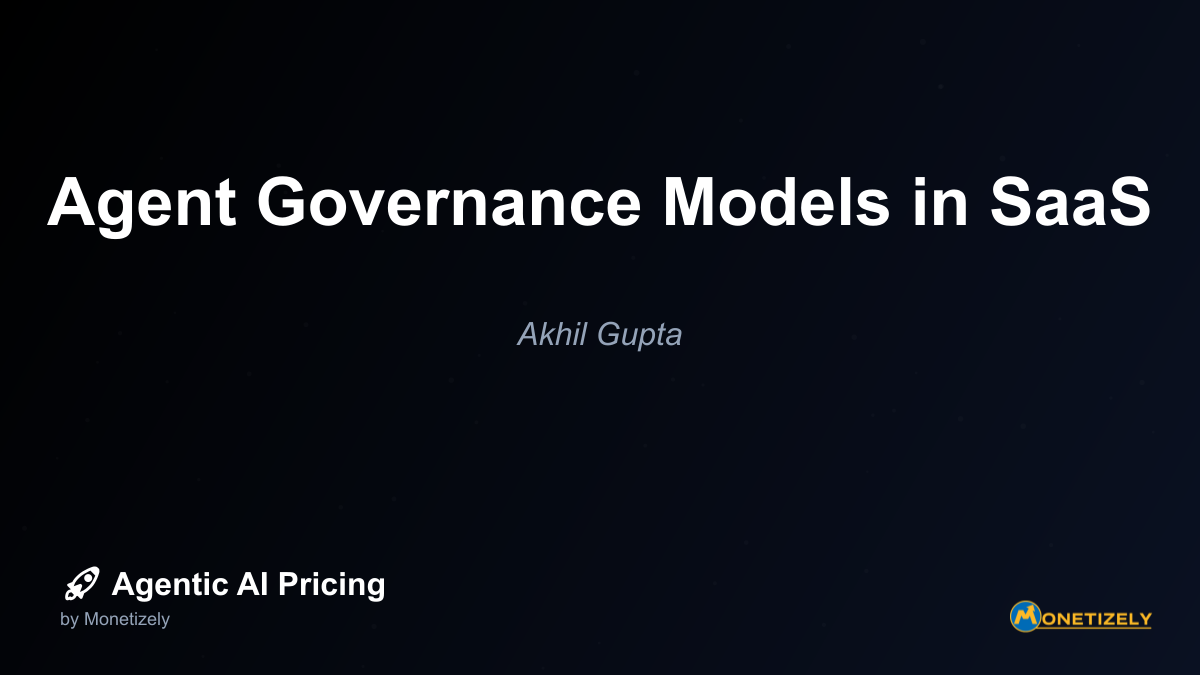 In todays rapidly evolving technological landscape, autonomous AI agents are transforming how businesses operate. As these agents become more prevalent in SaaS environments, establishing robust...