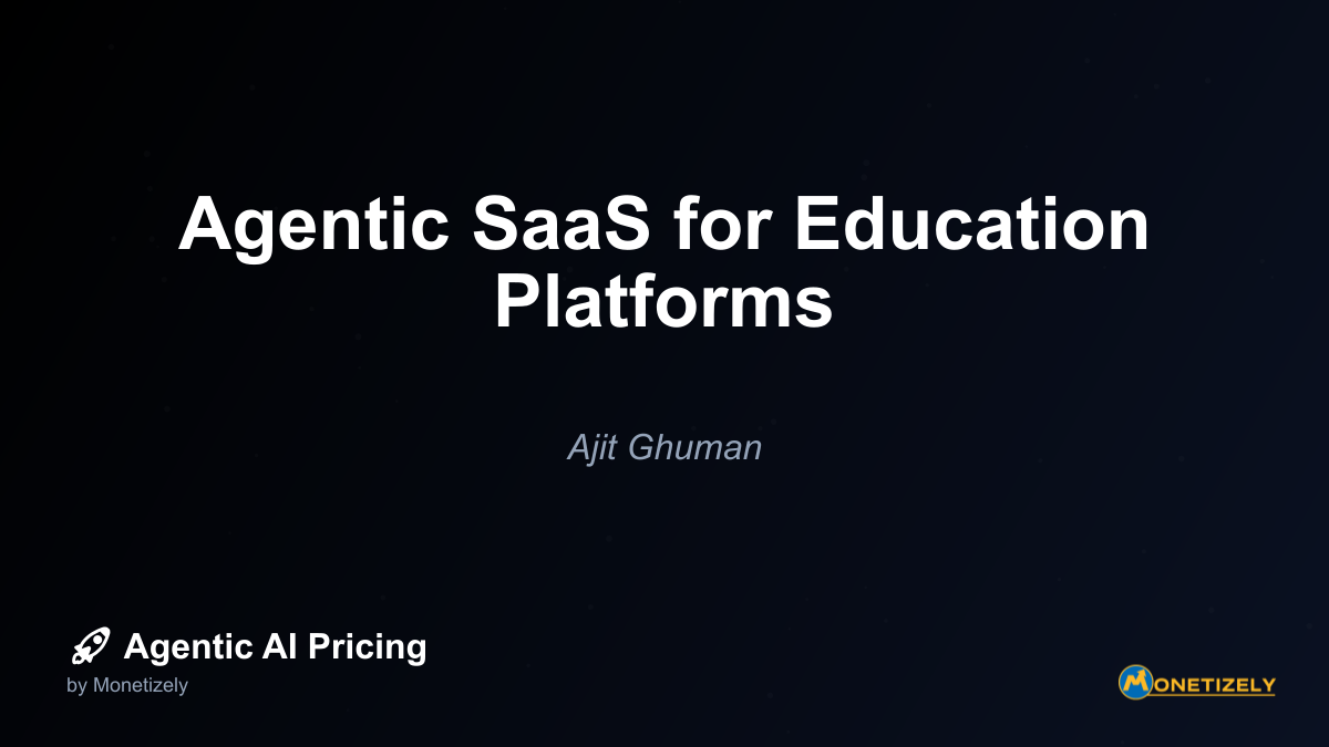 ## What Makes Agentic SaaS Different in Education? Agentic SaaS platforms for education represent a paradigm shift from traditional edtech solutions. Rather than merely presenting content or...