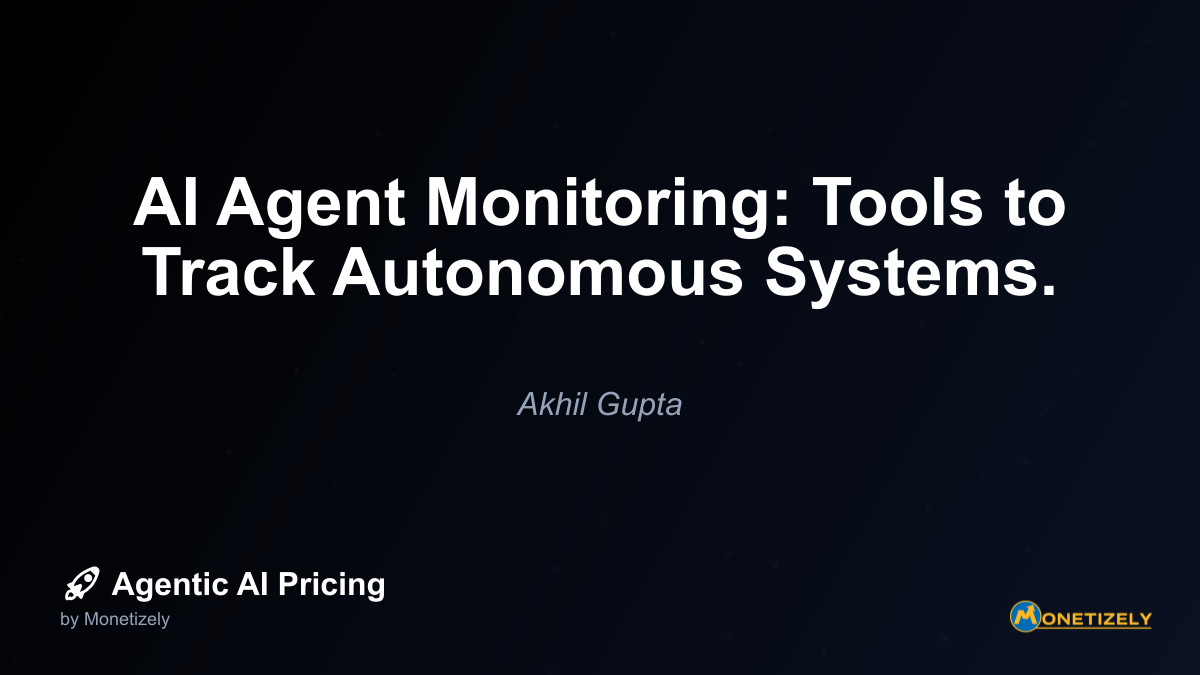 ## Implementation Best Practices for AI Agent Monitoring Successfully implementing monitoring for autonomous systems requires thoughtful planning and execution. Here are key best practices to...