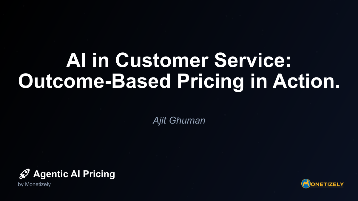 Zendesk, a leading customer service platform provider, has been at the forefront of implementing outcome-based pricing for its AI resolution capabilities. Their approach illustrates how this pricing...