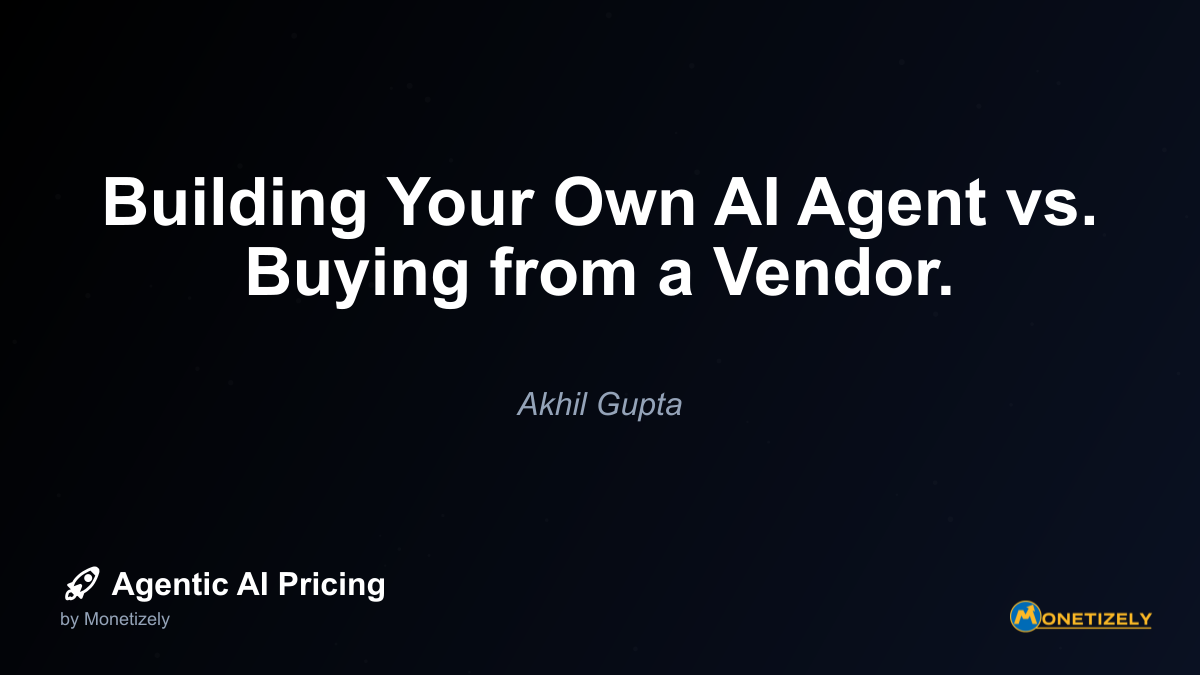 ## Making the Decision - A Framework for Evaluation When evaluating whether to build or buy AI agent capabilities, organizations should consider the following structured approach - ### 1. Strategic...