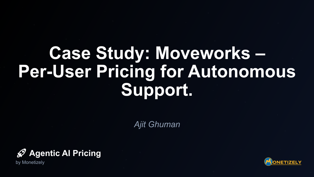 Case Study: Moveworks – Per-User Pricing for Autonomous Support.