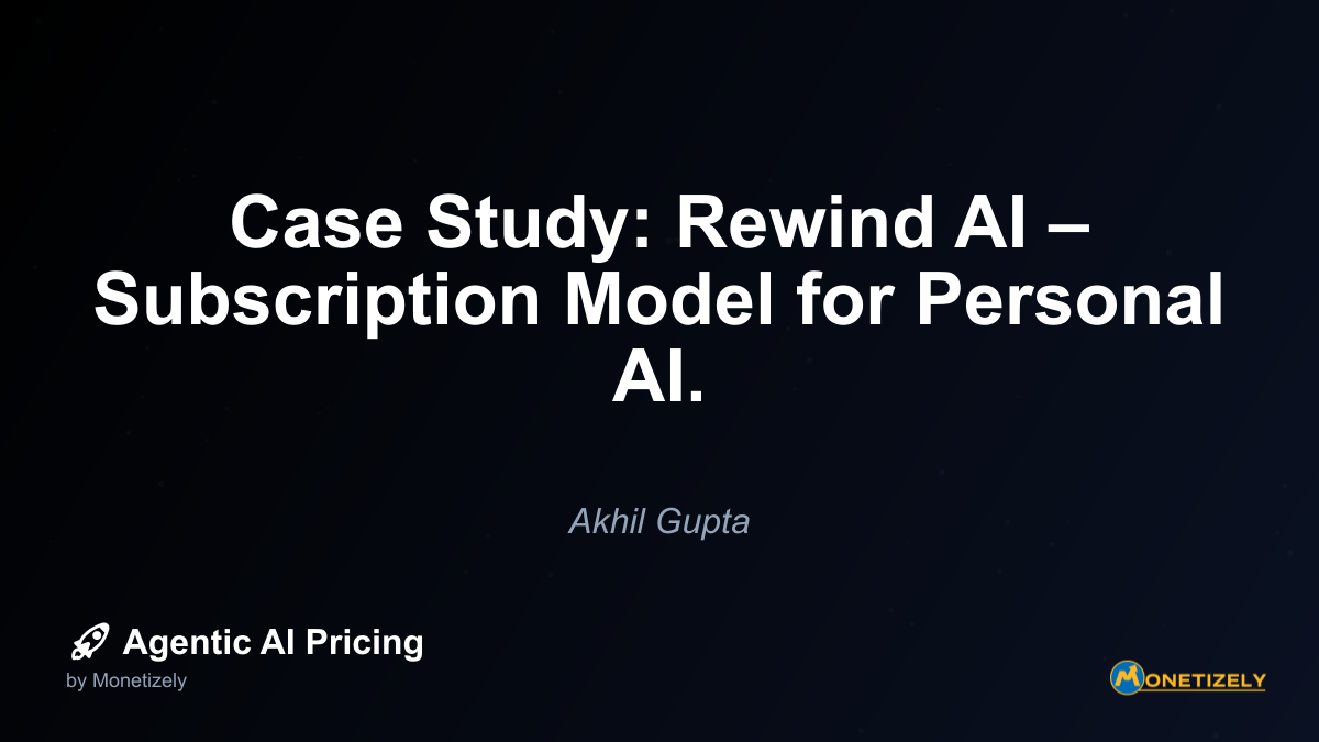 ## Comparing Rewinds Approach to Alternative AI Pricing Models Rewinds subscription model represents just one approach in the broader landscape of AI pricing strategies. Subscription versus...