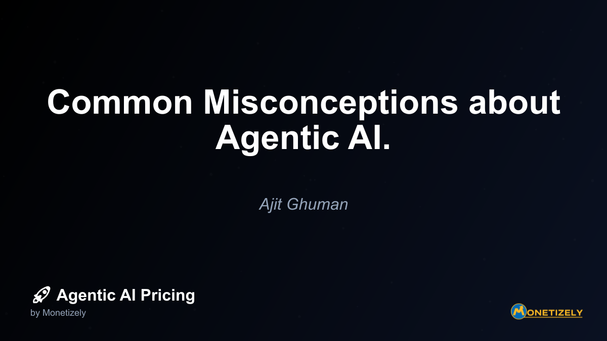 ## Misconception #4 - Agentic AI Can Understand Context Like Humans A particularly troublesome misconception is that agentic AI can interpret situational context, cultural nuances, and implicit...