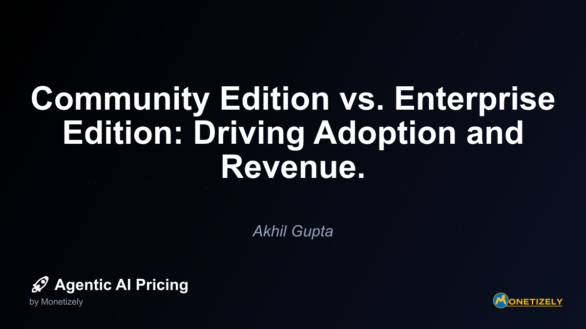 ## Understanding the Community Edition Approach A community edition typically offers core functionality free of charge or at a minimal cost, often with an open-source license that encourages...