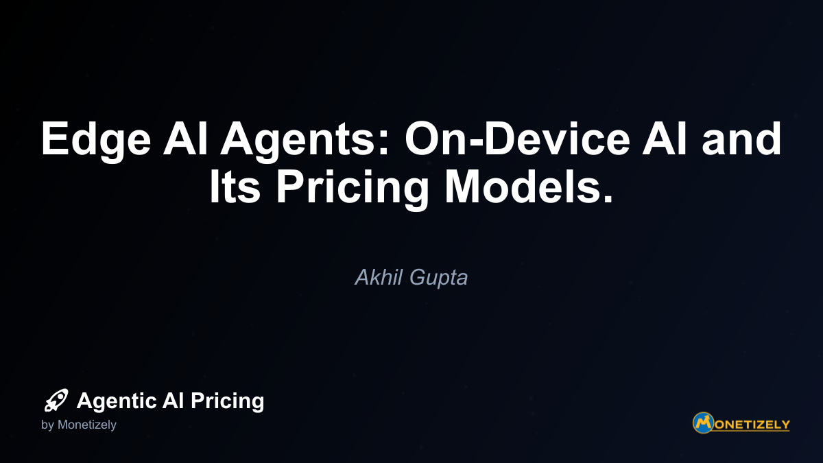 ## Implementation Challenges for Edge AI Pricing While the theoretical models for edge AI pricing are evolving rapidly, practical implementation presents several challenges - ### License Management...