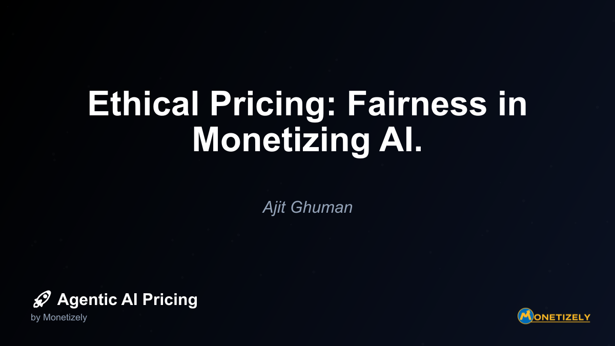 Ethical considerations are increasingly important in the age of AI monetization, particularly as these powerful technologies become more integrated into essential business functions. While the drive...