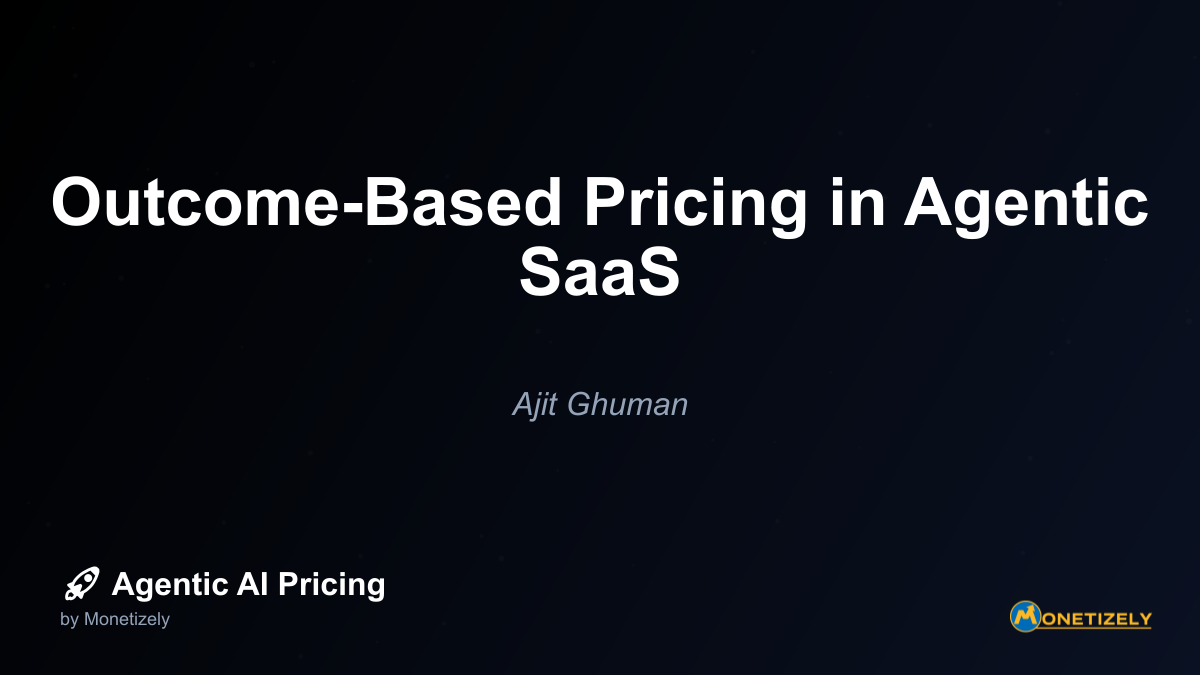 In todays rapidly evolving business landscape, traditional subscription-based pricing models are increasingly giving way to more innovative approaches that better align vendor incentives with...