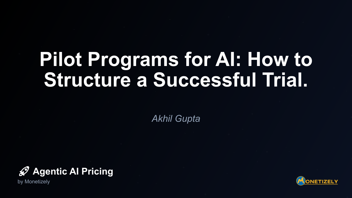 Piloting AI initiatives requires a strategic approach that balances innovation with risk management. Successful organizations dont rush headlong into full-scale AI deployments—they validate value...