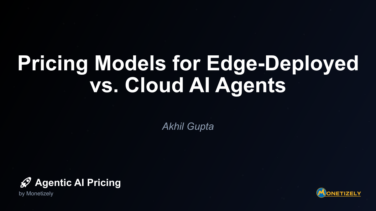 In todays rapidly evolving AI landscape, the choice between edge-deployed and cloud-based AI agents represents more than just a technical decision—it fundamentally shapes how these solutions are...