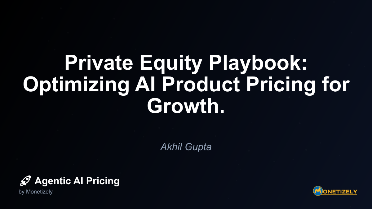 In todays competitive landscape, private equity firms are increasingly focusing on AI-powered SaaS companies as prime investment targets. These investors recognize a critical lever for value...