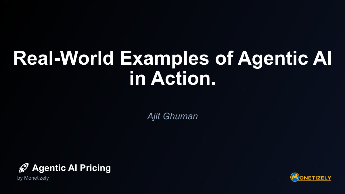 Agentic AI is rapidly transforming business operations across industries, moving beyond theoretical discussions into practical, everyday applications. These AI systems—characterized by their ability...