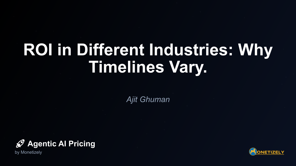 Time frames for realizing return on investment (ROI) from artificial intelligence implementations vary dramatically across industries. While some sectors see rapid payback periods measured in weeks...