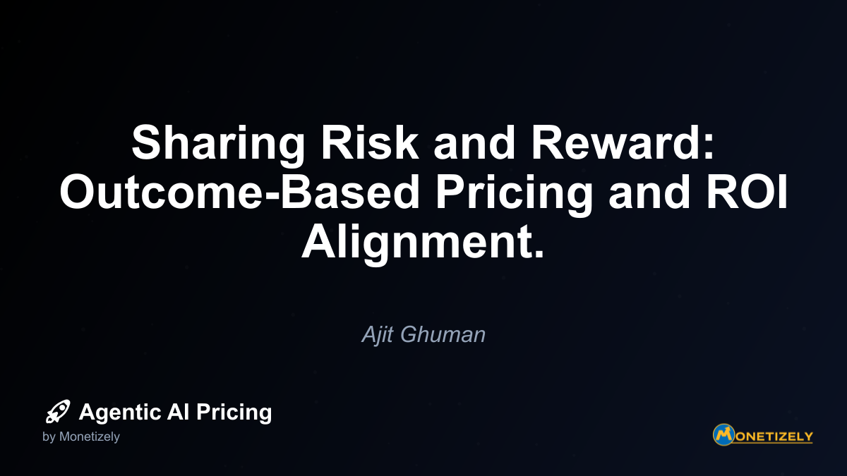 The traditional software pricing model has long followed a predictable pattern - pay for licenses or subscriptions regardless of results. But as agentic AI transforms business capabilities, its...