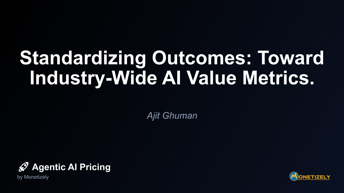 ## Implementing Standardized Metrics in Your Organization For organizations looking to prepare for and benefit from the trend toward standardized AI outcome metrics, several practical steps can be...