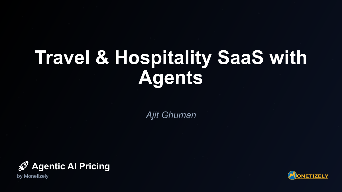 ## Measuring Value and ROI for Travel & Hospitality Agents When selling AI agent solutions to travel and hospitality businesses, demonstrating clear ROI becomes essential. Several metrics have...