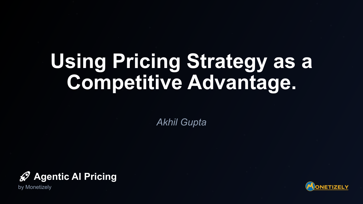 ## Case Studies - Pricing as a Competitive Weapon ### Amazon Prime - Membership as Differentiation Amazon Prime stands as perhaps the most successful example of using pricing structure as...