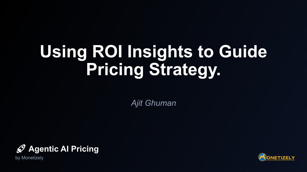 For a deeper dive into building effective ROI calculators for AI implementations, check out our comprehensive guide on measuring GenAI ROI to set fair prices. ### Crafting Value-Based Sales...