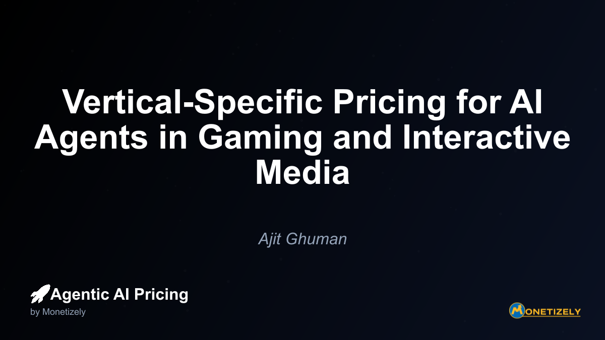 The gaming industry stands at a pivotal crossroads where artificial intelligence is revolutionizing both player experiences and business models. As AI agents become increasingly sophisticated,...