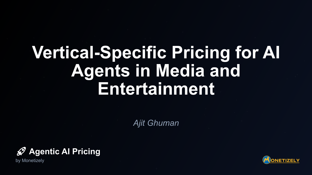 In the rapidly evolving media and entertainment industry, AI agents are revolutionizing how companies create, distribute, and monetize content. The strategic implementation of vertical-specific...