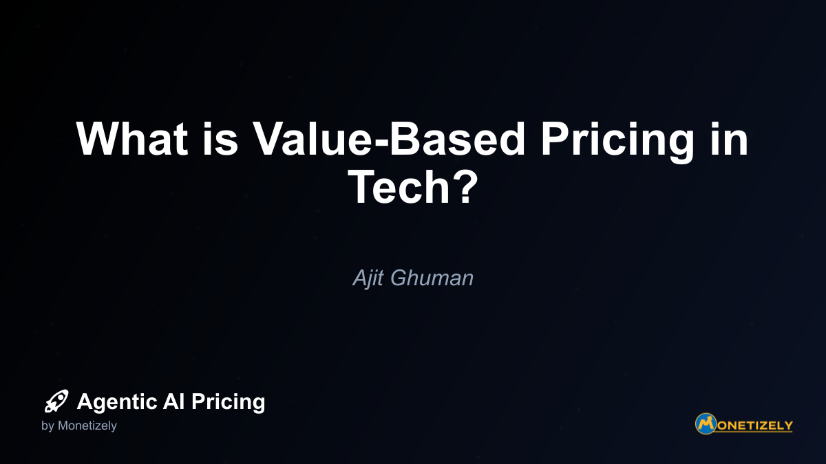 ### Outcome-Based Pricing Models For AI services, particularly agentic AI that performs tasks autonomously, outcome-based pricing models are gaining traction - - Usage-based components that scale...